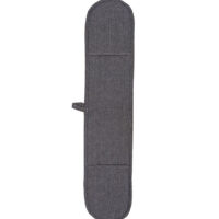 Revana Chambray Black Double Oven Glove - Image 2