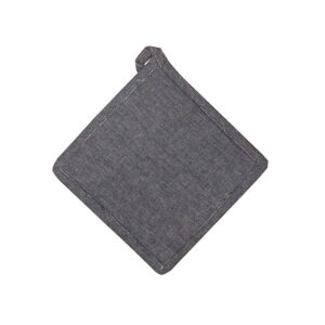 Revana Chambray Black Pot Holder