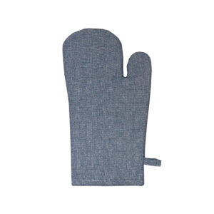 Revana Chambray Navy Oven Mitt