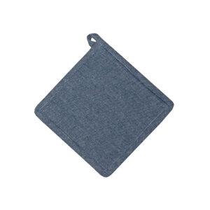 Revana Chambray Navy Pot Holder