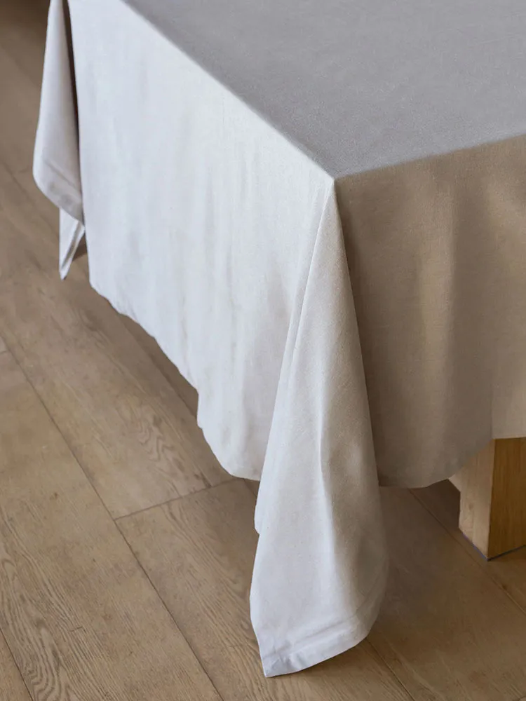 Revana Chambray Stone Tablecloth - Image 2