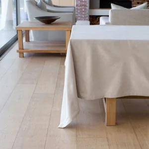 Revana Chambray Stone Tablecloth