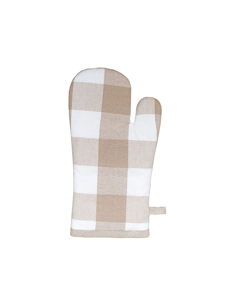 Revana Check Stone Oven Mitt