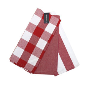 Revana Red 3 Pack Teatowels