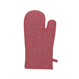 Revana Chambray Red Oven Mitt