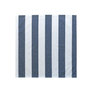 Revana Stripe Navy 4 Pack Napkins