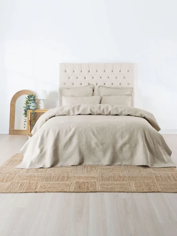 Manon Oatmeal Coverlet Set - Image 4