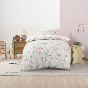 Dino Garden Duvet Cover Set