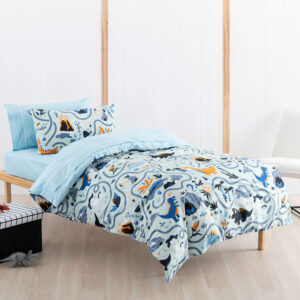 Dino Maze Duvet Cover Set