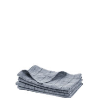 Oxford Grid Navy Tablelinen - Image 5