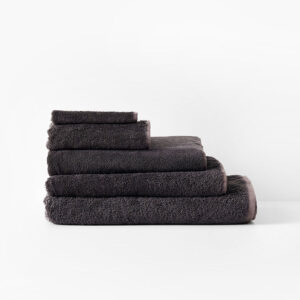 Nara Charcoal Towel Collection