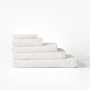 Nara White Towel Collection