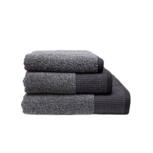 Plush Charcoal Towel Collection