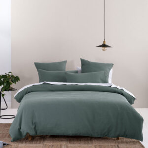 Providence Petrol Duvet Cover Set