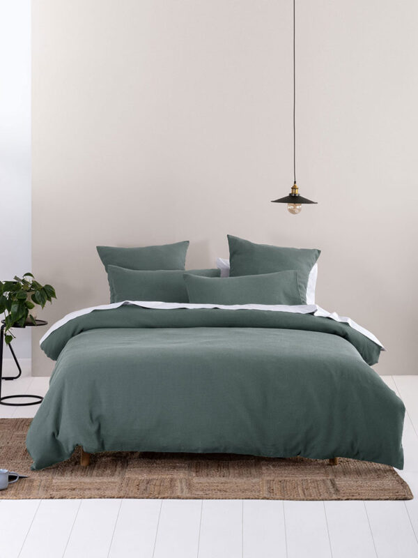 Providence Petrol Duvet Cover Set