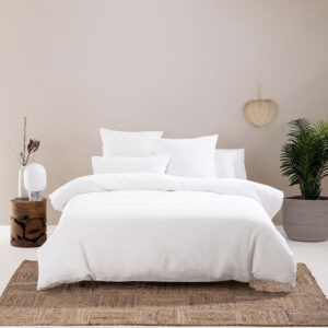 Providence White Duvet Cover Set