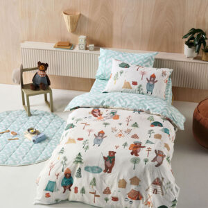 Camping Bears Duvet Cover Set