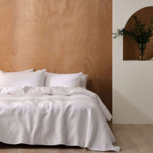 Manon White Coverlet Set