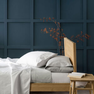 1000TC Cotton Fitted Sheet Sets Light Grey