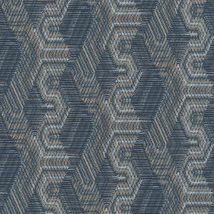 Intertwined Wallpaper - Denim