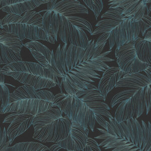 Night Garden Wallpaper - Moonlight