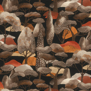 Jamboree Wallpaper - Tobacco