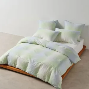 Sunrise Check Duvet Cover Set