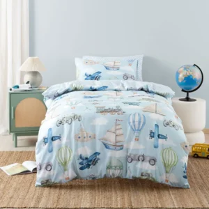 Jetset Journey Kiddies Duvet Cover Set