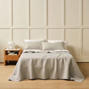 Marceau Oatmeal Coverlet Set