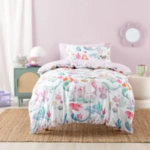 Mermaid Splash Kiddies Duvet Cover Set