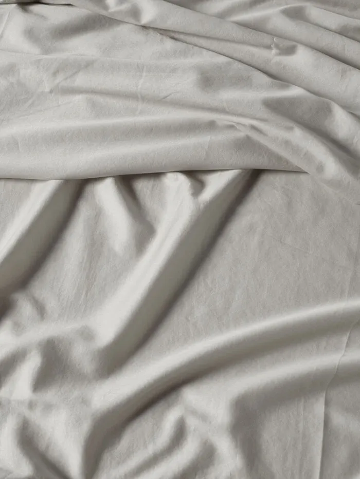 Surf Wash Flat Sheet Light Silver - Image 2