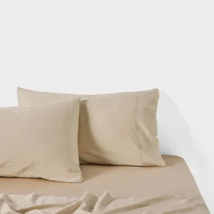Surf Wash Pillowcase Taupe