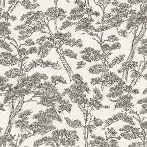 Whispering Pines Wallpaper - Snow