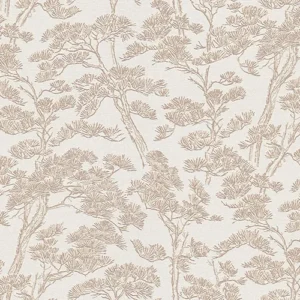 Whispering Pines Wallpaper - Stone