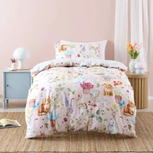 Woodland Whiskers Kiddies Duvet Cover Set